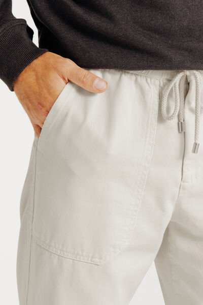 Pantalon jogger taille &eacute;lastiqu&eacute;e