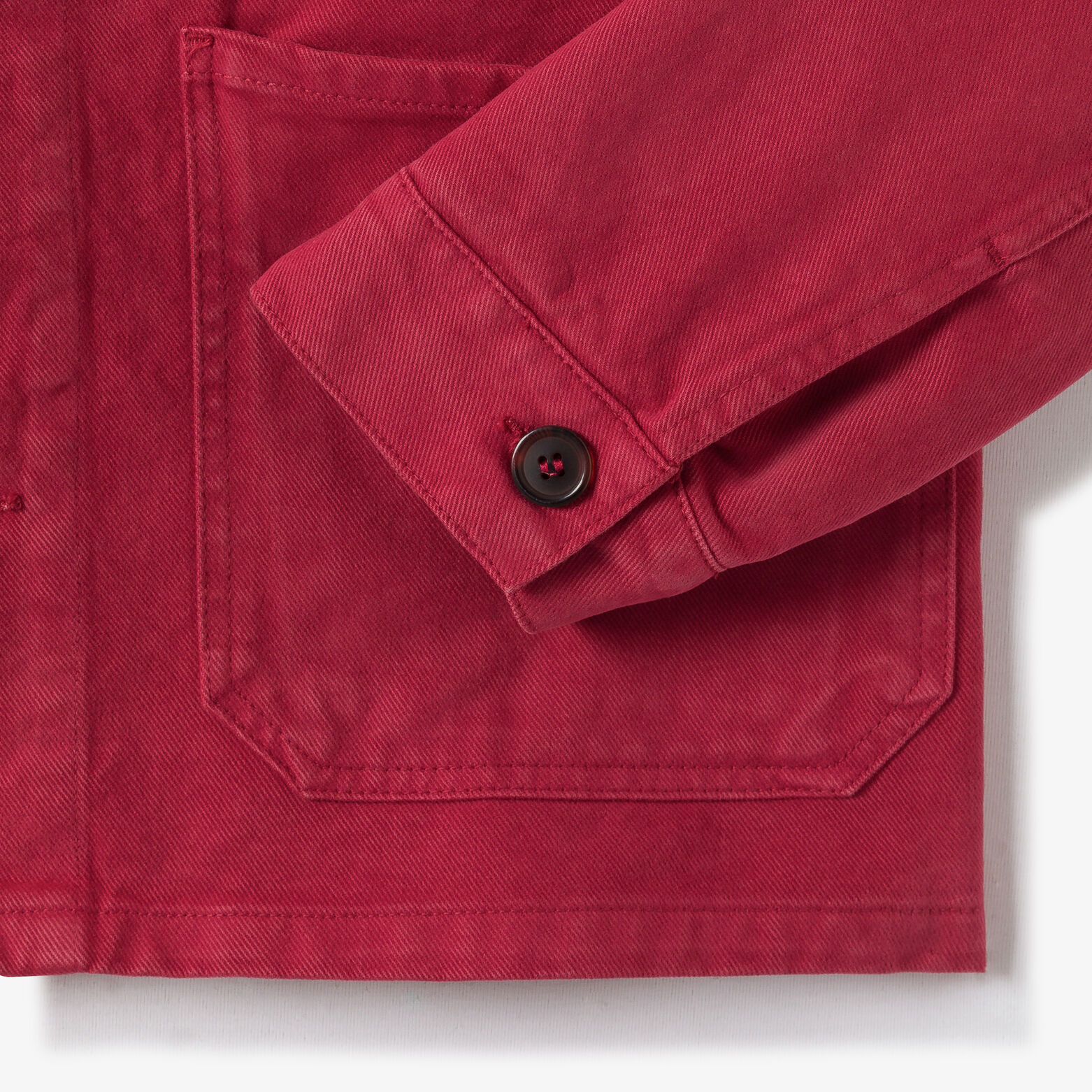 Vest met hemdskraag en knopen