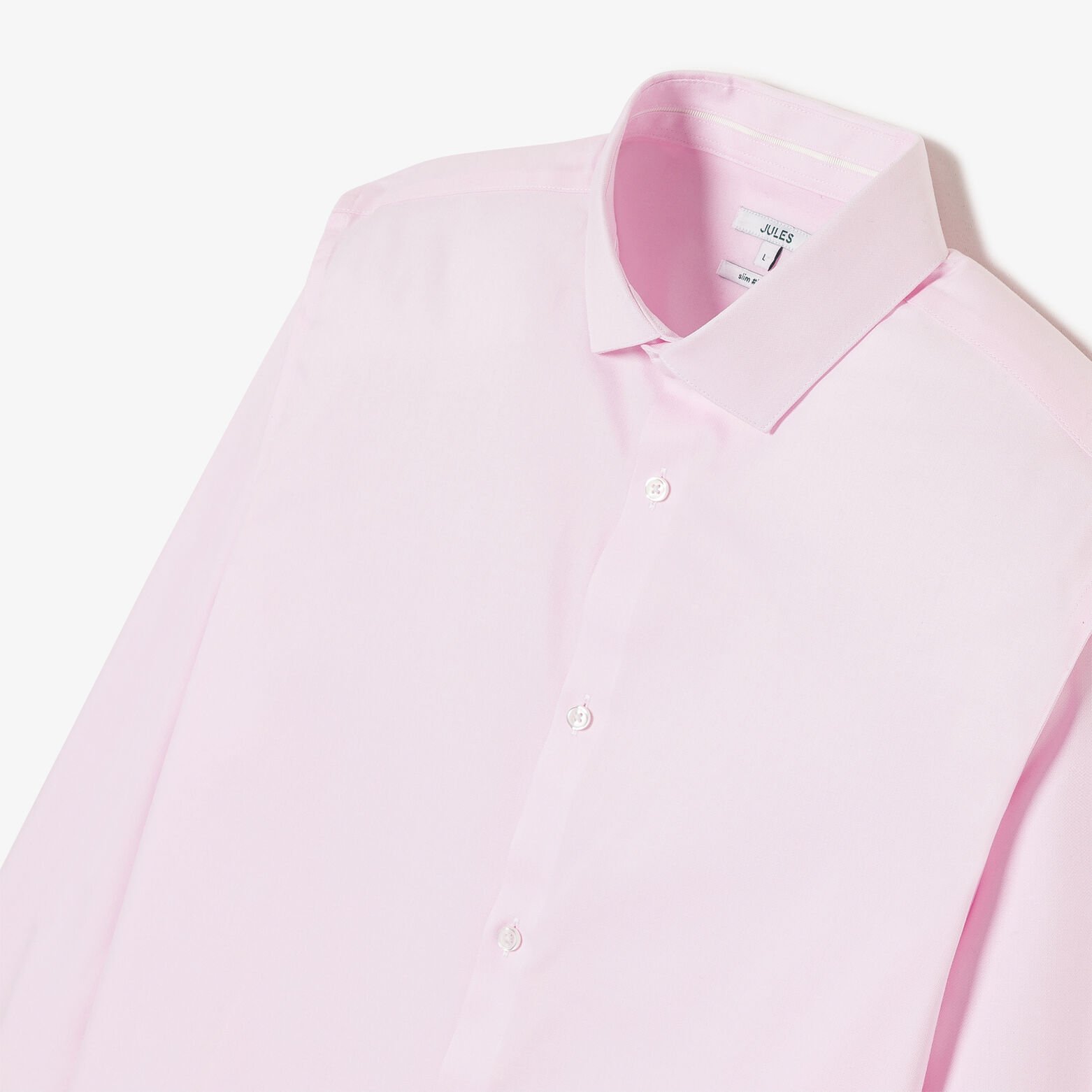 Chemise sans repassage slim en coton