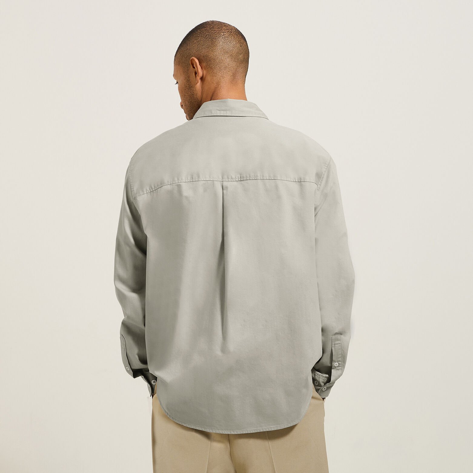 Chemise en coton twill