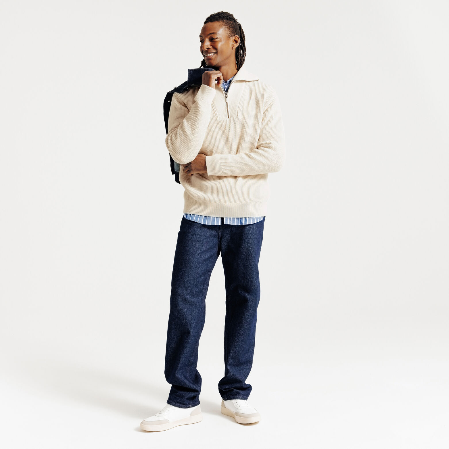 Pull col camionneur en c&ocirc;te