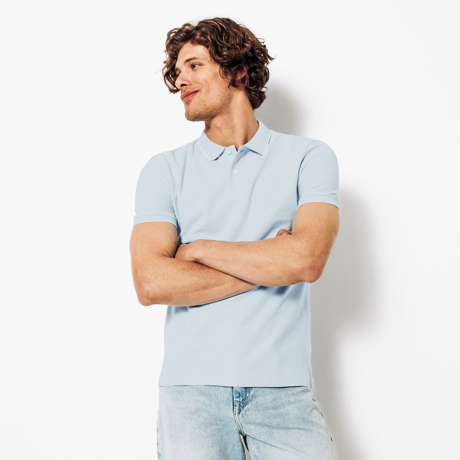 Polo manches courtes uni "le parfait by JULES"