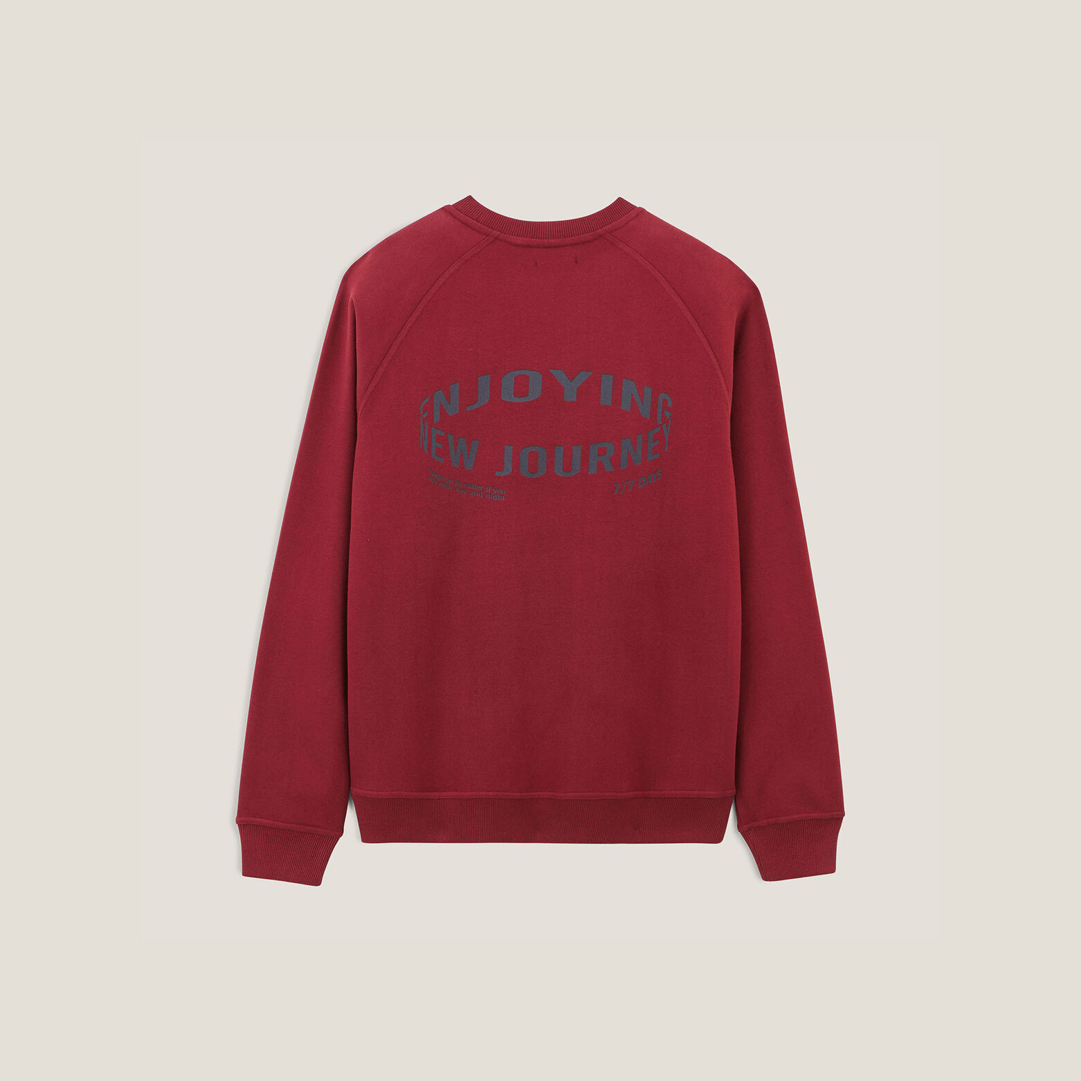 Sweat col rond imprim&eacute;