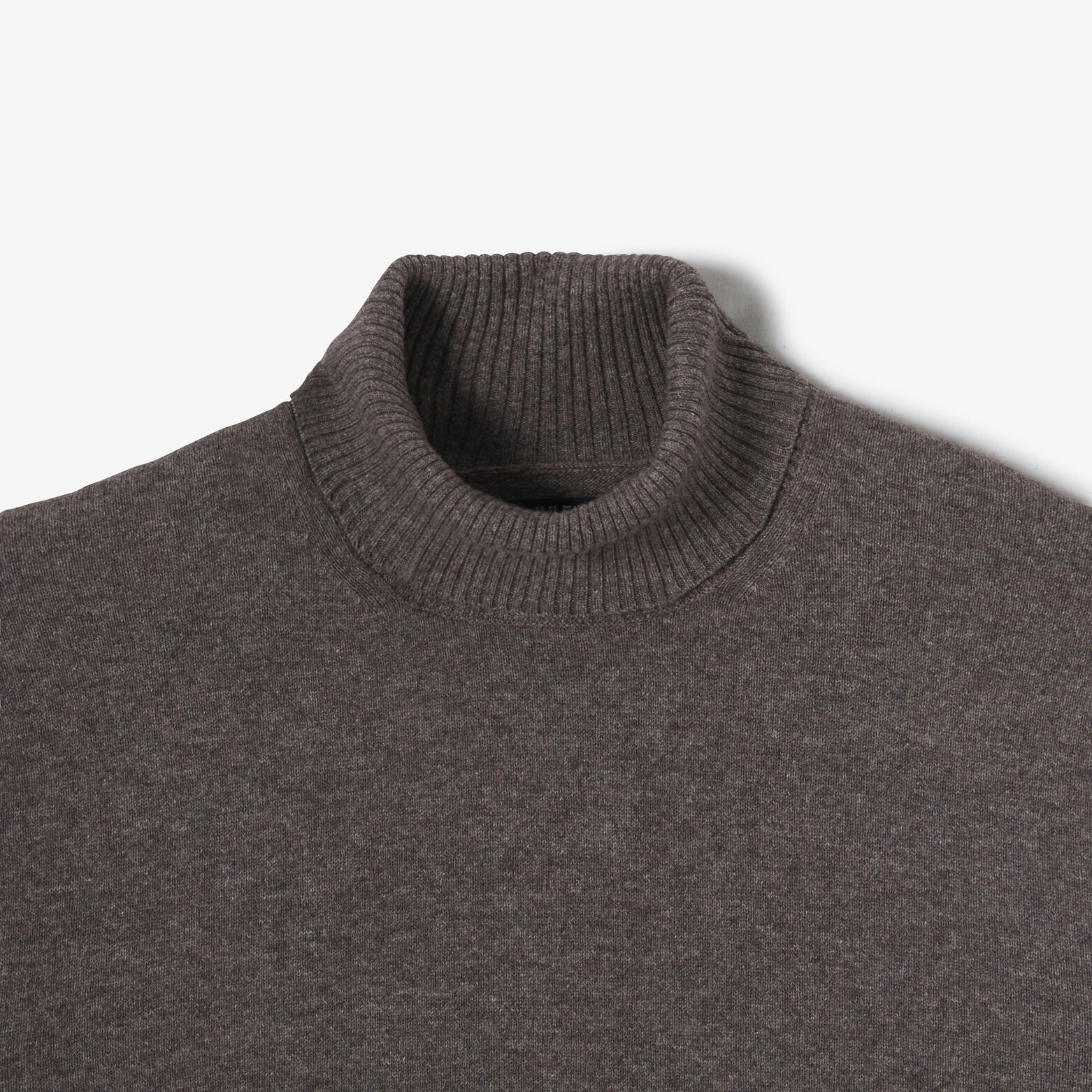 Pull col roul&eacute; m&eacute;rinos cachemire