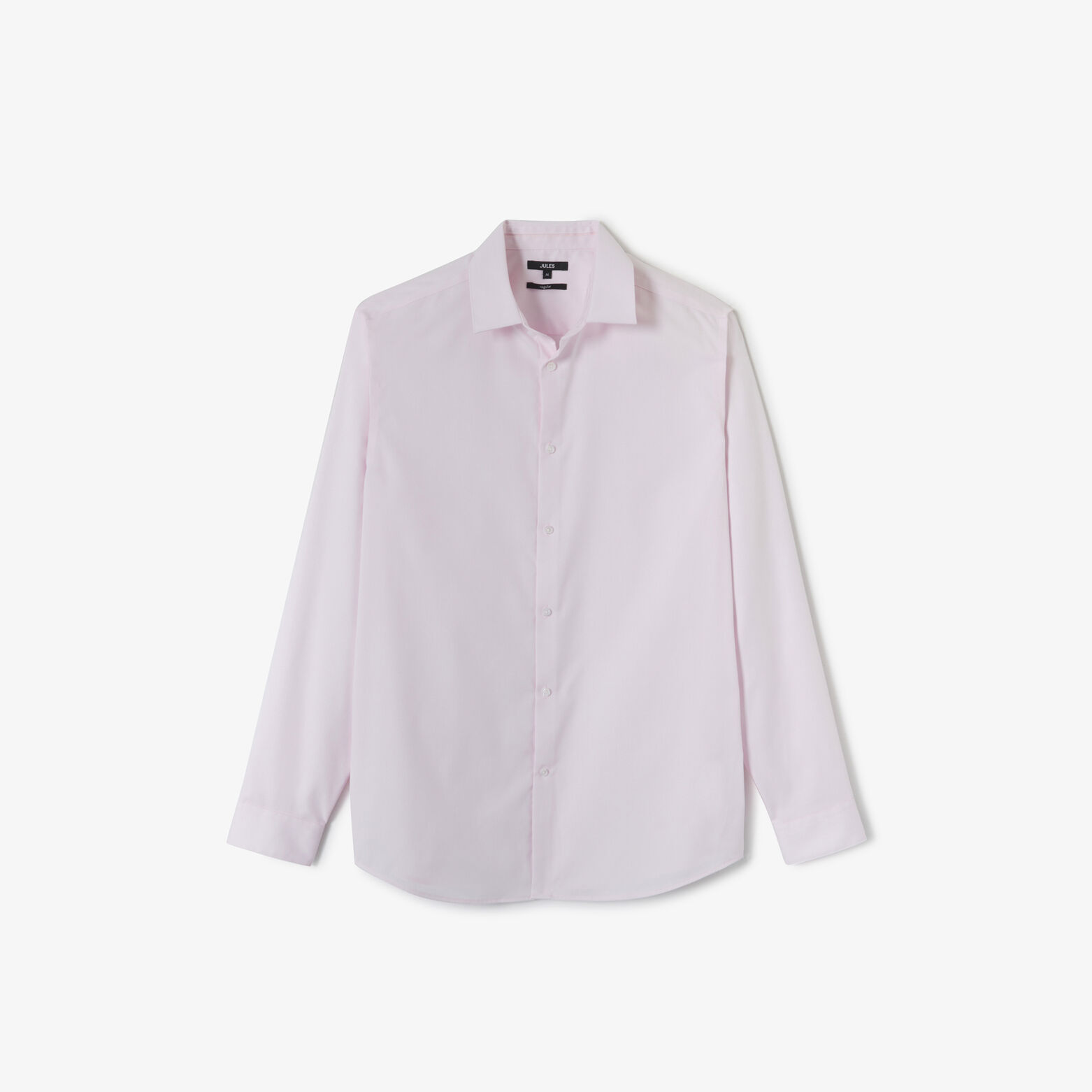 Chemise sans repassage en coton regular