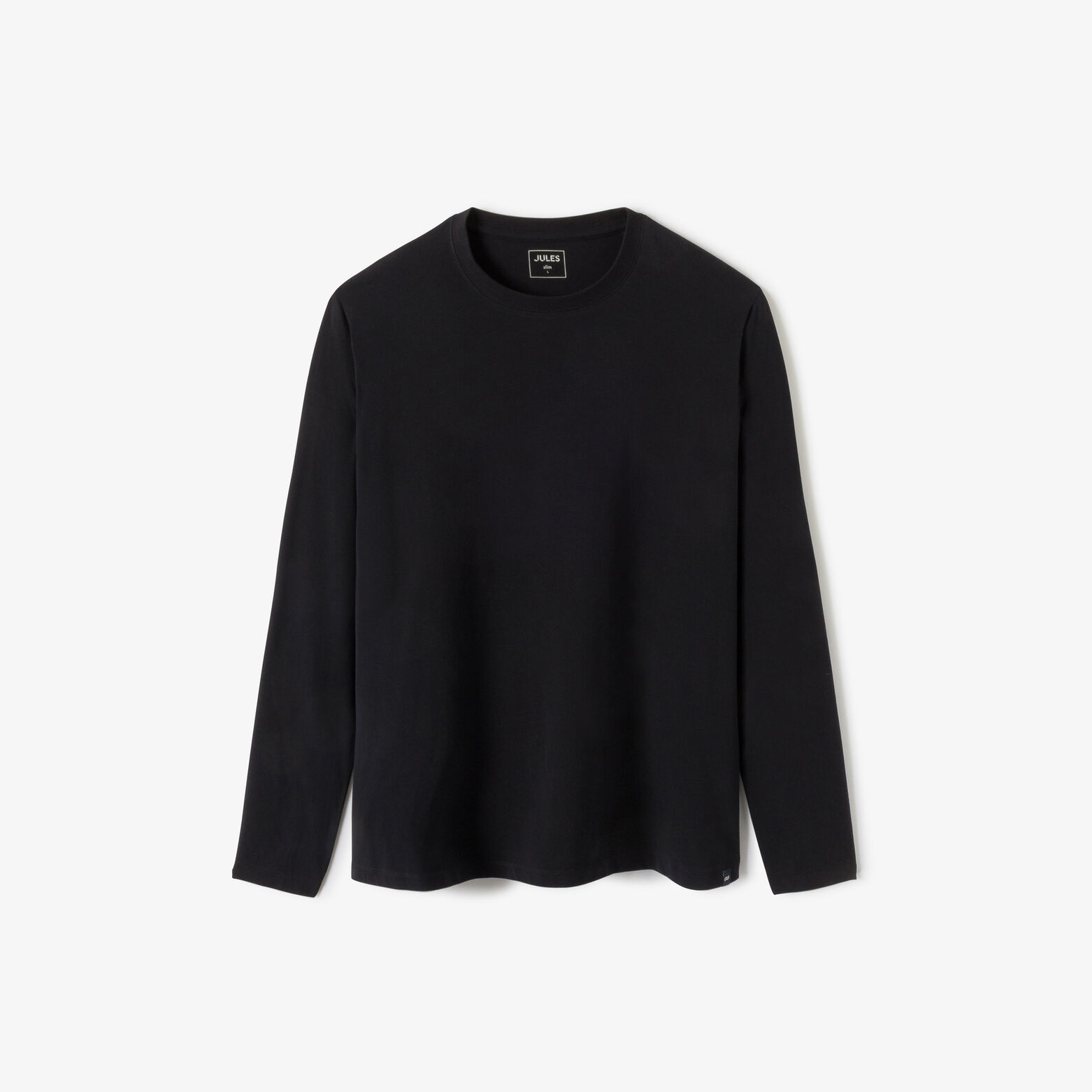 Tee shirt manches longues mati&egrave;re douce