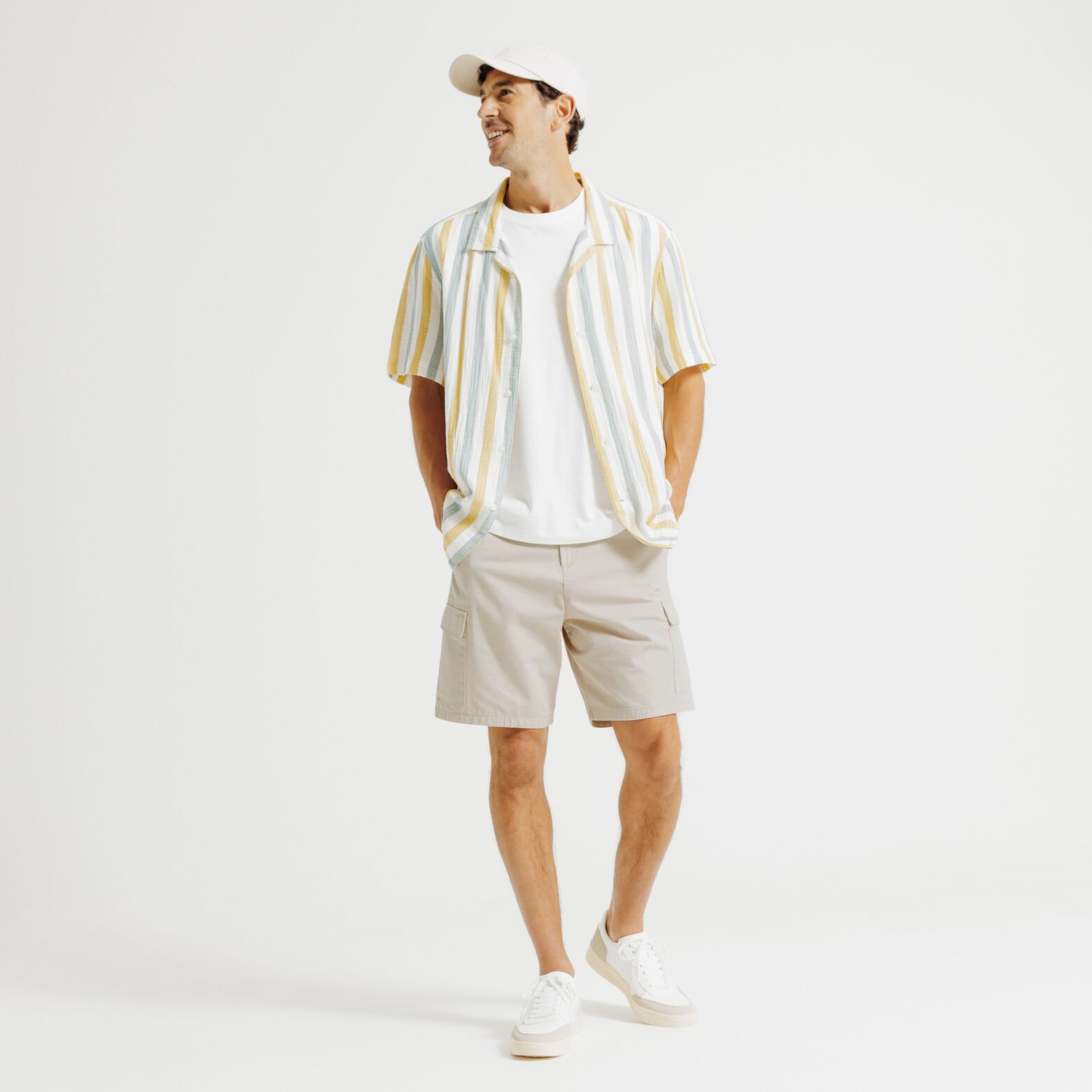 Bermuda poches cargo