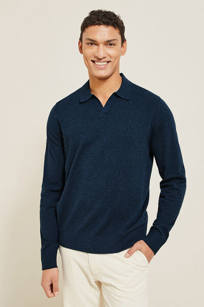 Polotrui resortkraag, lange mouwen