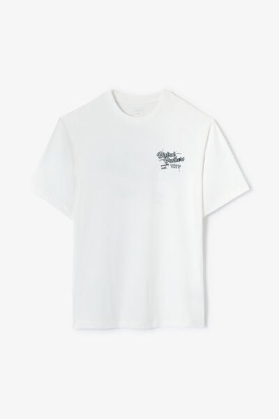 Tee shirt imprim&eacute; "Bistrot Brother" devant et dos