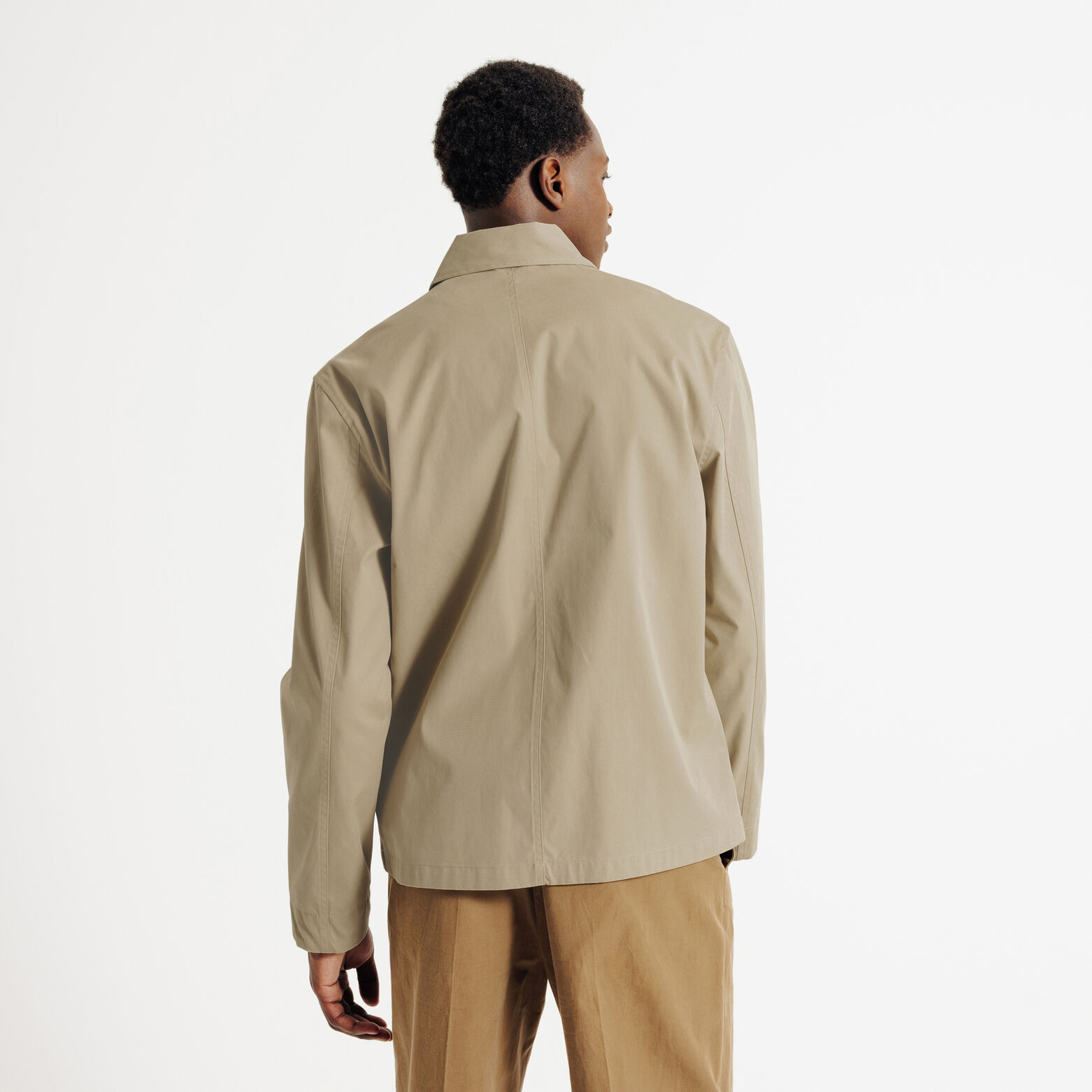 Veste mi-saison col chemise