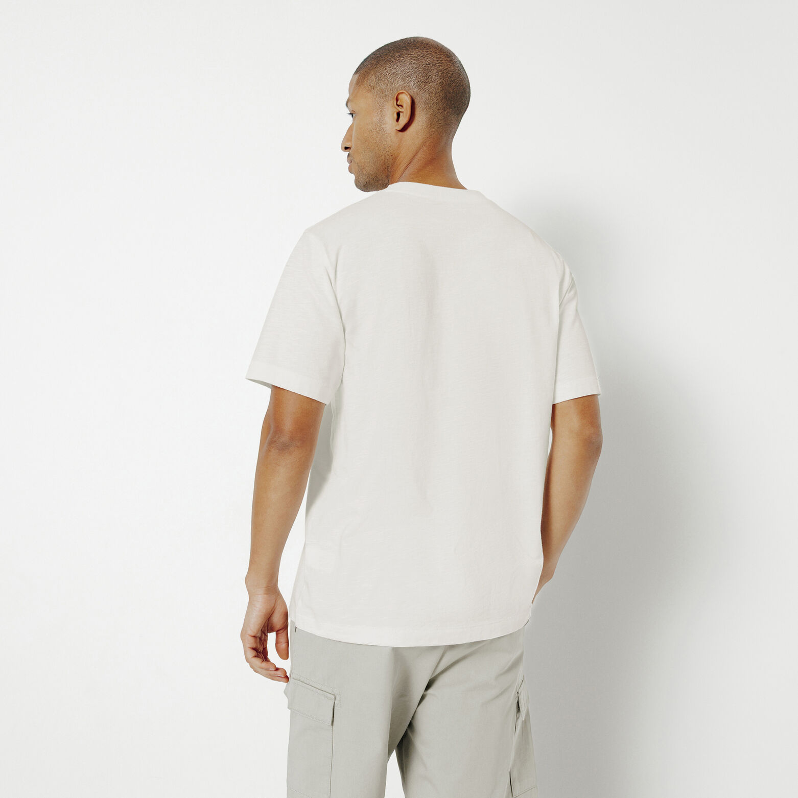 Tee shirt brod&eacute; en coton