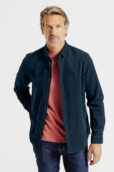 Chemise en velours regular