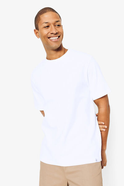 Tee shirt mati&egrave;re gaufr&eacute;e