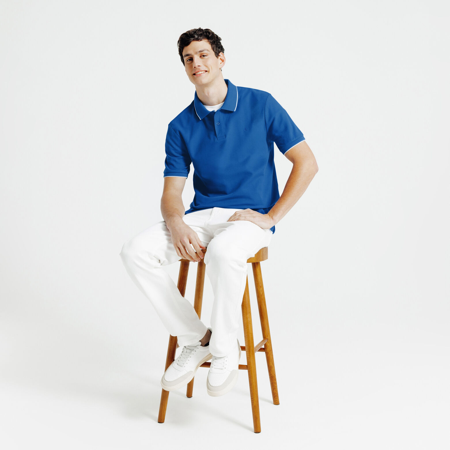 Polo manches courtes uni "le parfait by JULES"