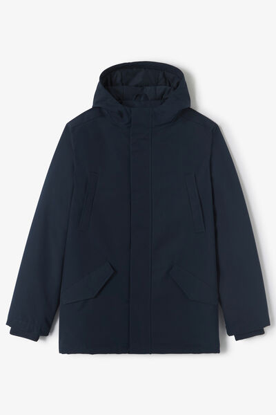Parka courte &agrave; capuche