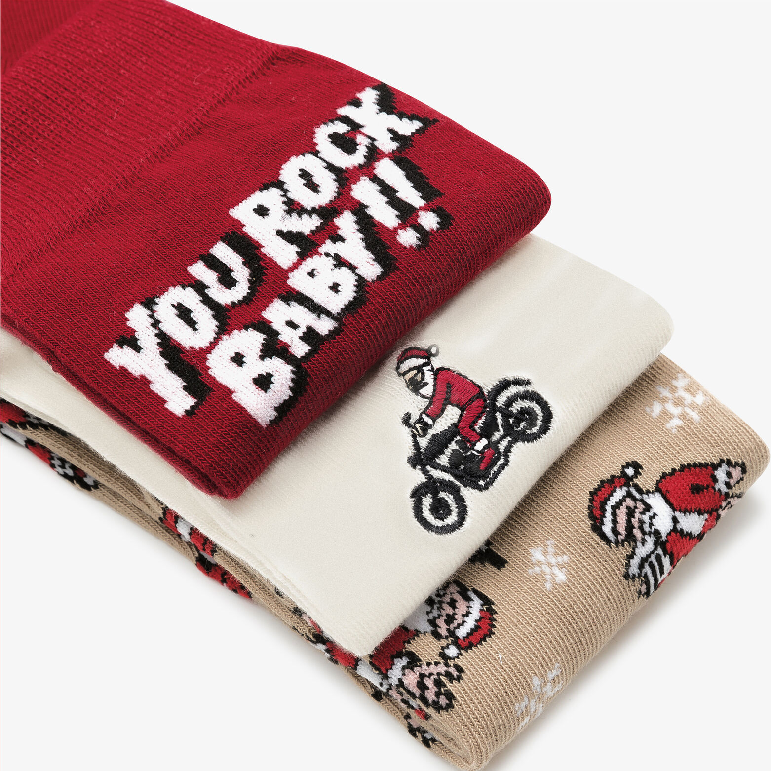 Geschenkbox met 3 paar fantasiesokken