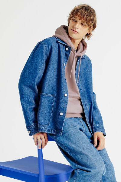 Sweat &agrave; capuche uni