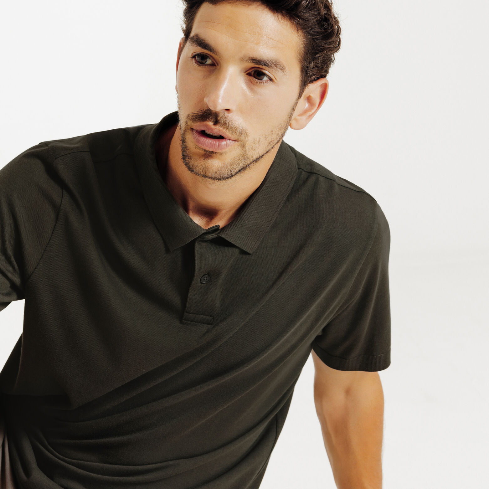 Polo manches courtes uni