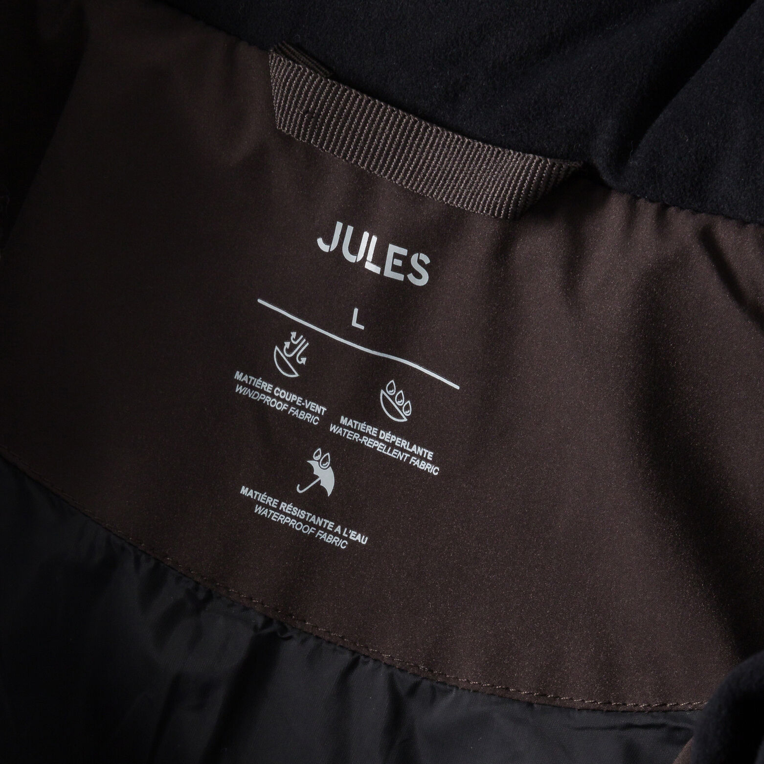 Doudoune zipp&eacute;e &agrave; capuche