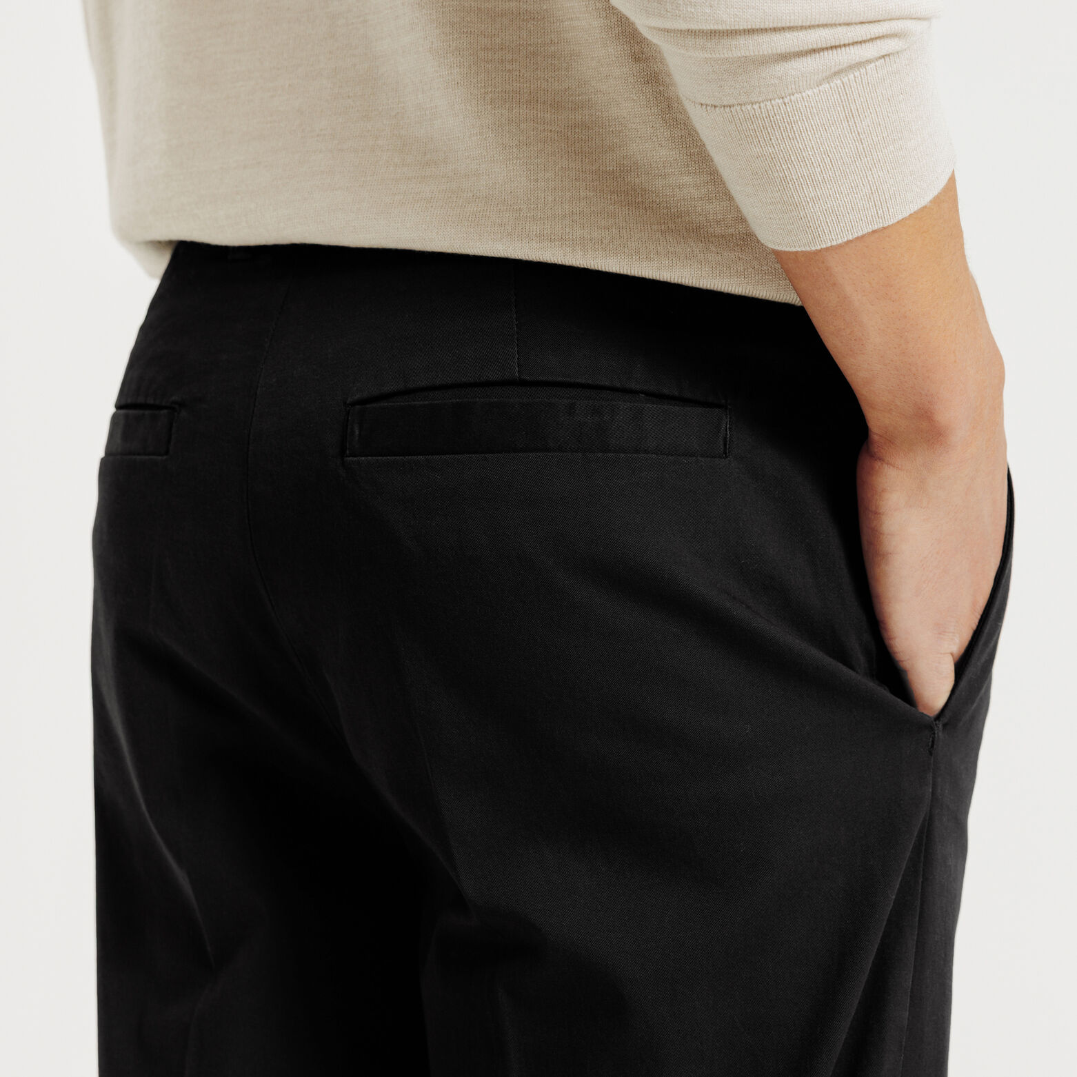 Loose fit chinobroek