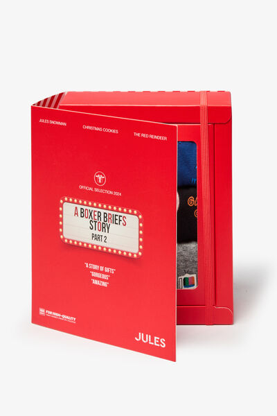 Coffret version anglaise 3 boxers fantaisies