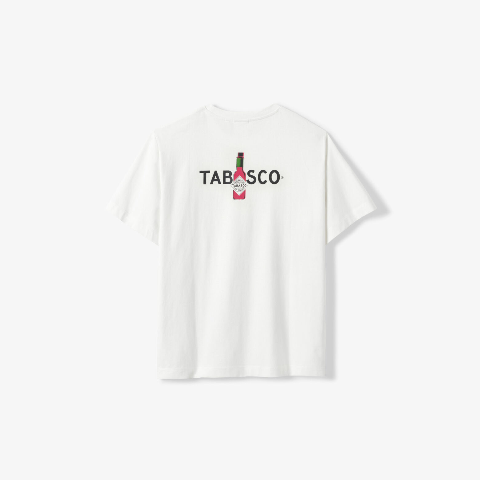 Tee shirt imprim&eacute; poitrine licence Tabasco