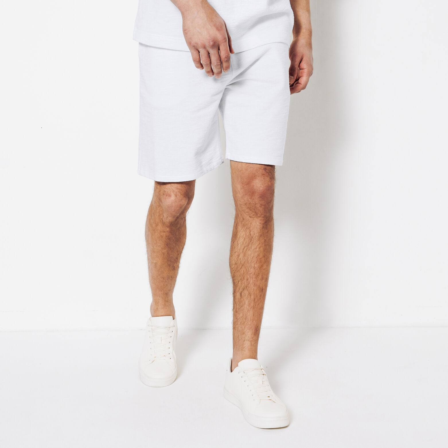 Bermuda taille &eacute;lastiqu&eacute;e