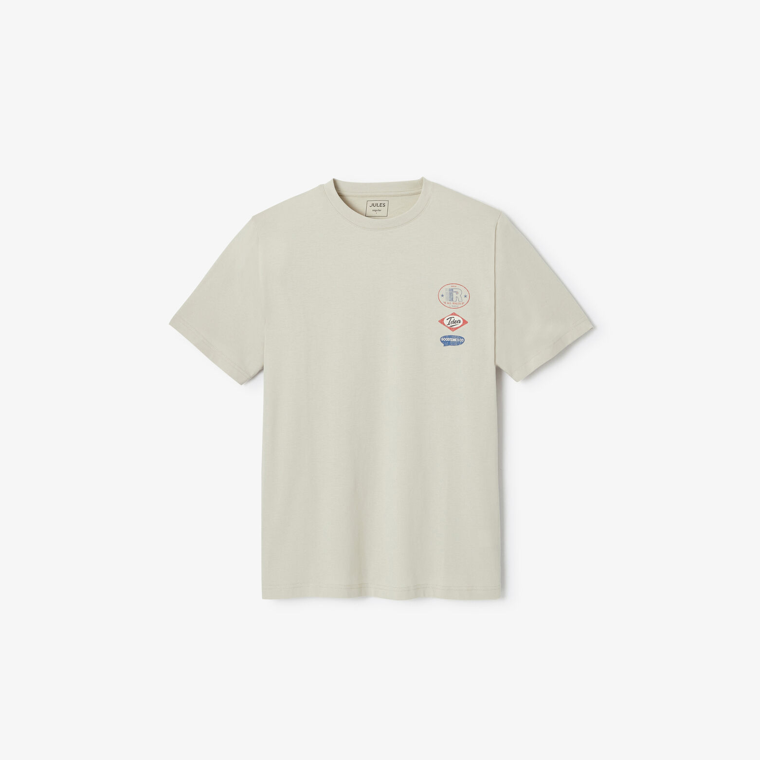 Tee shirt imprim&eacute; col rond