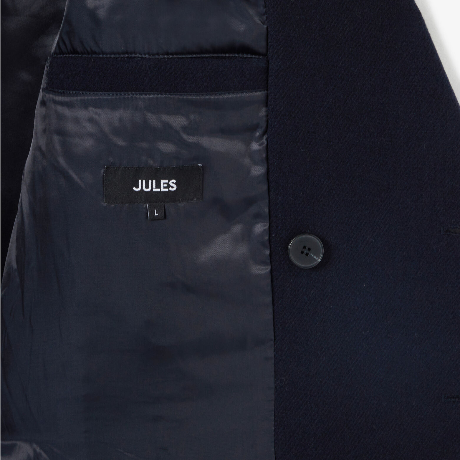 Manteau long hiver crois&eacute;