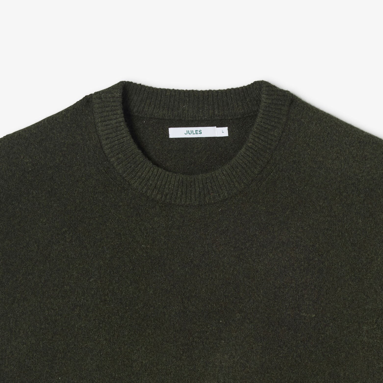 Pull col rond mousseux