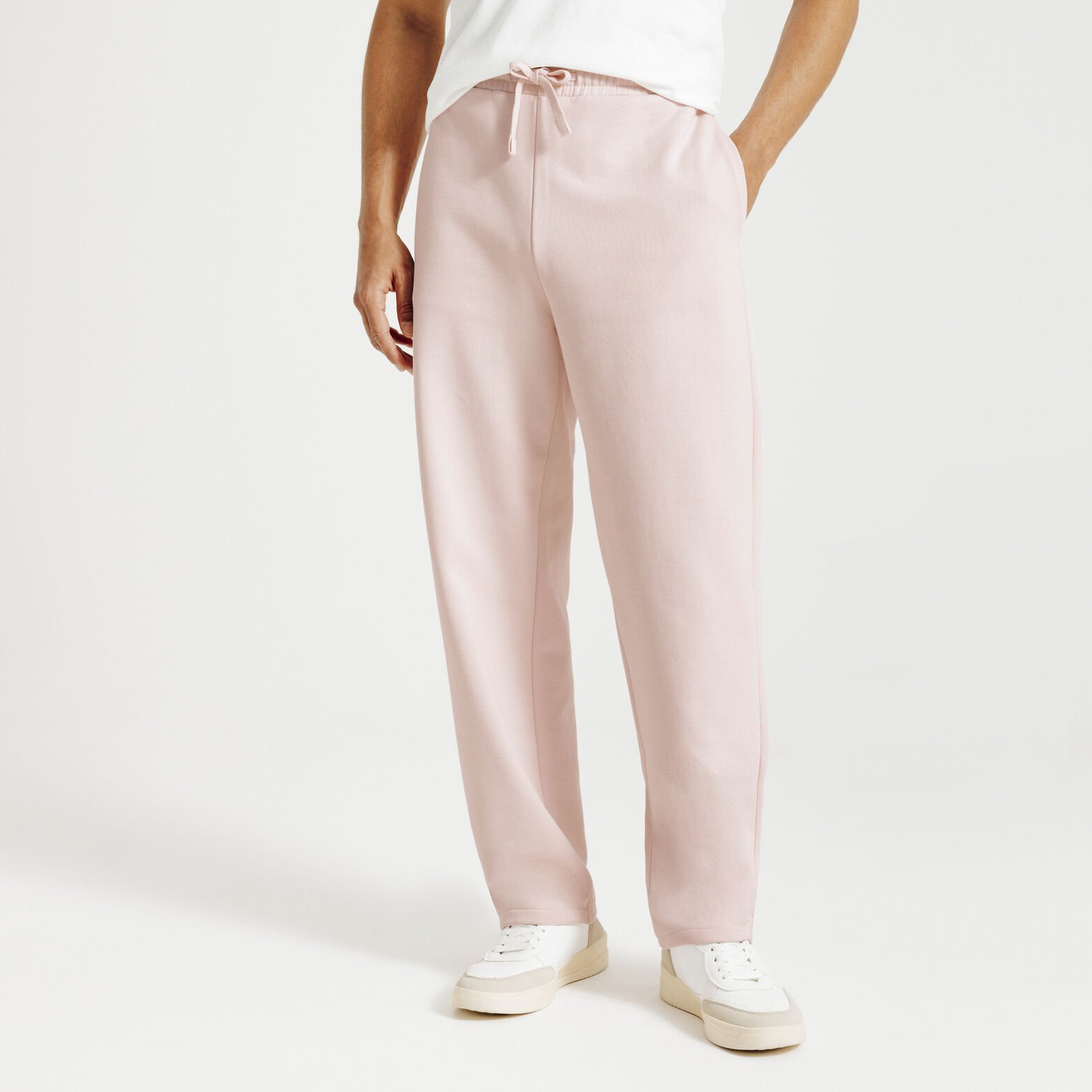 Ensemble sweat et jogging - Rose p&acirc;le