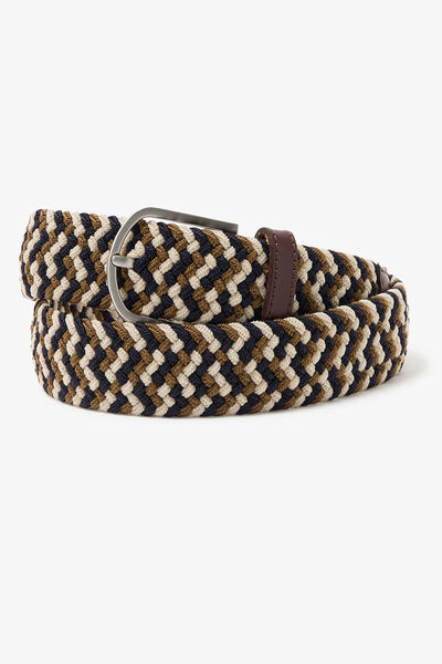 Elastische riem met rolgesp