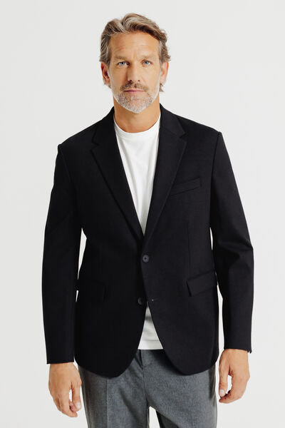 Veste blazer en maille