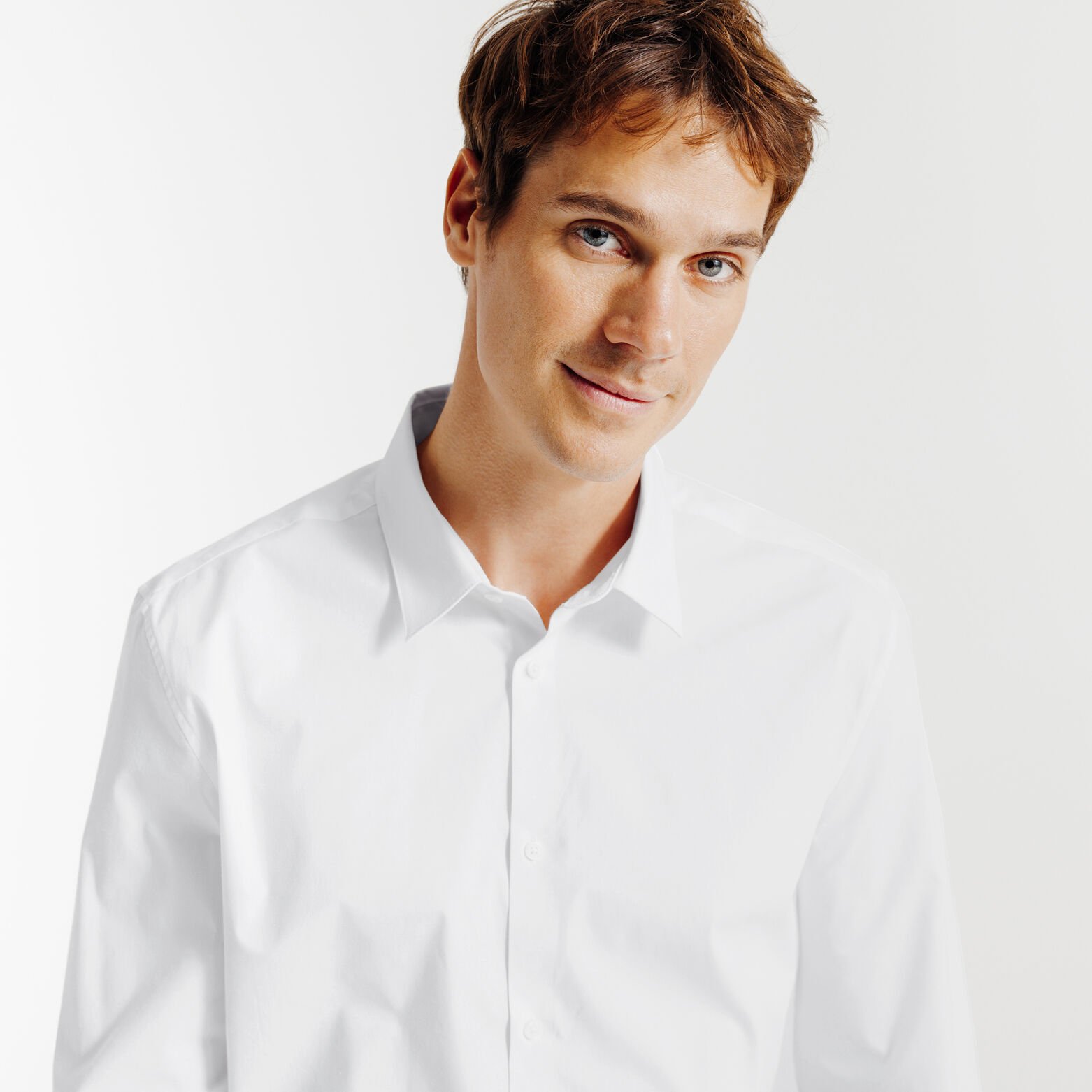 Chemise slim unie