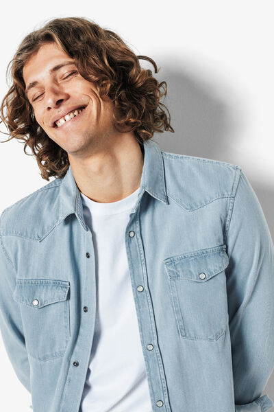 Chemise en jean western