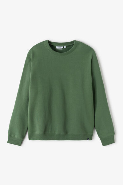 Sweat col rond uni