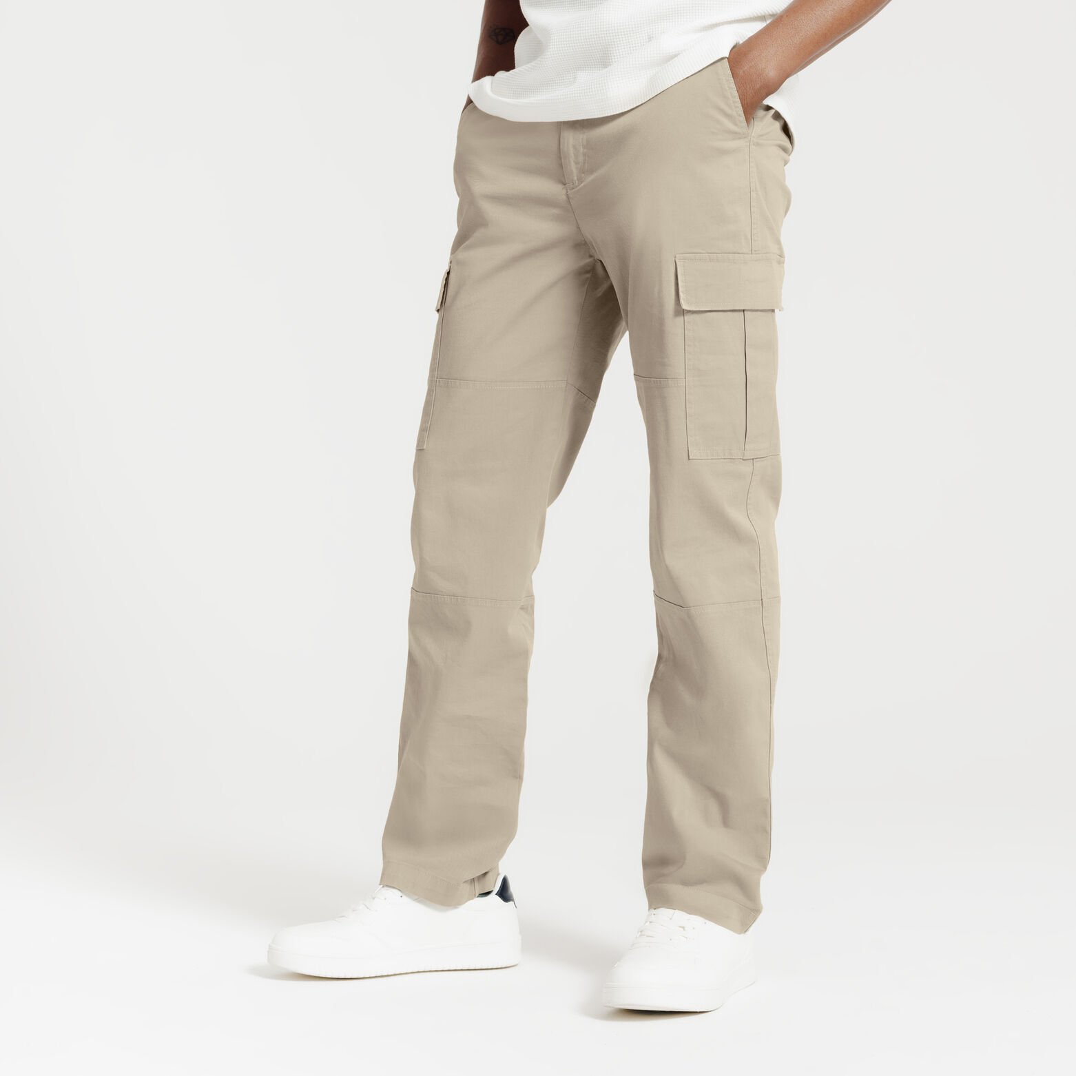 Pantalon cargo loose