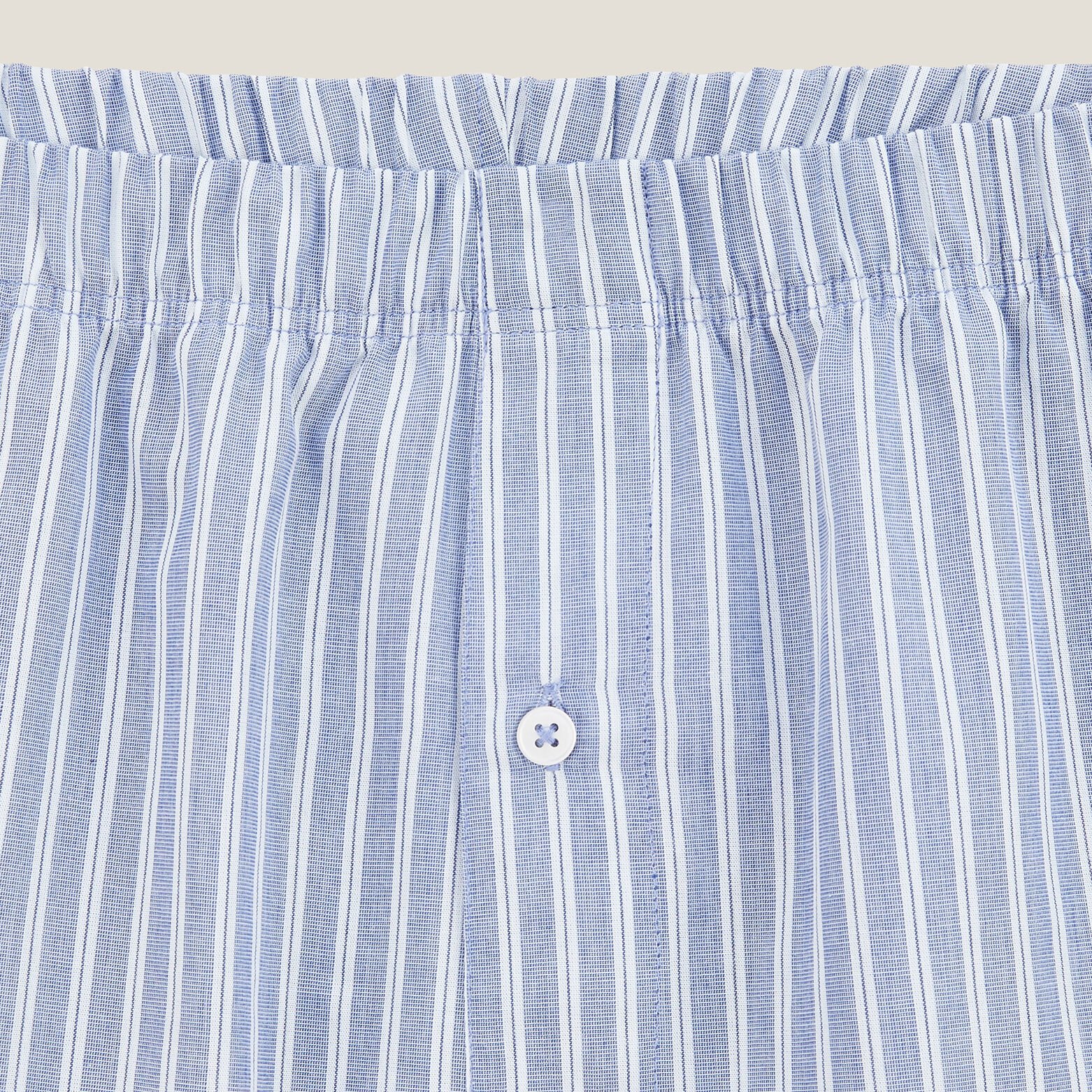 Cale&ccedil;on ray&eacute; en coton