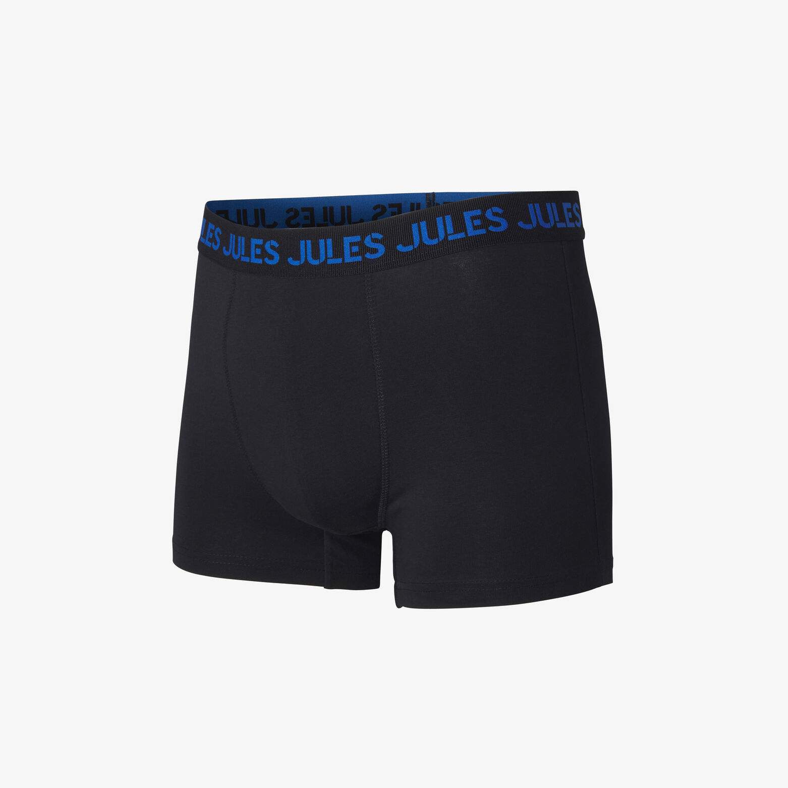 Boxer en coton avec ceinture color&eacute;e