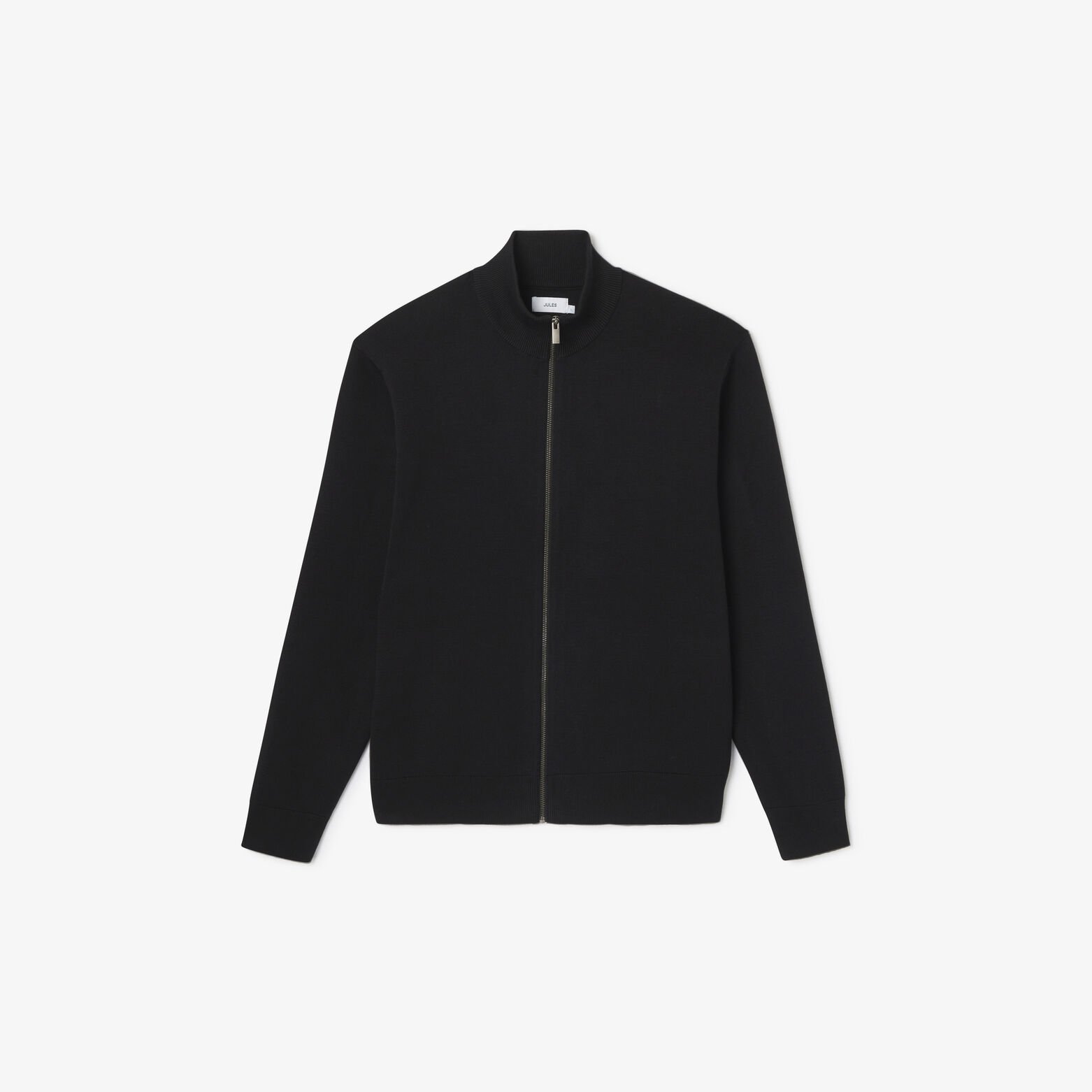 Gilet zipp&eacute; col montant