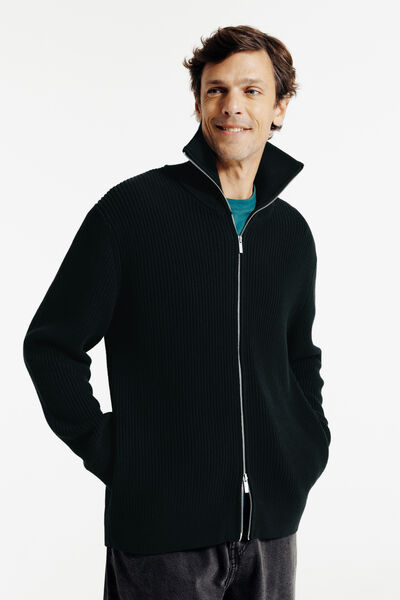 Gilet zipp&eacute; col camionneur