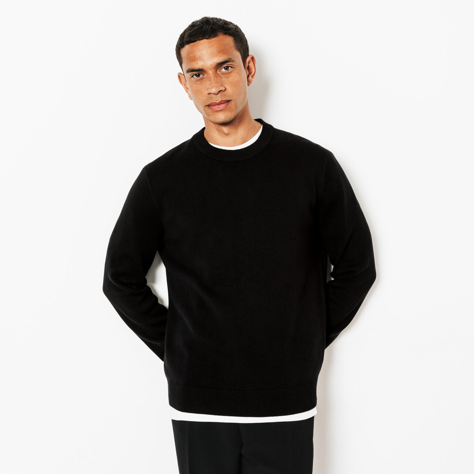 "Le Parfait by JULES" trui met ronde hals