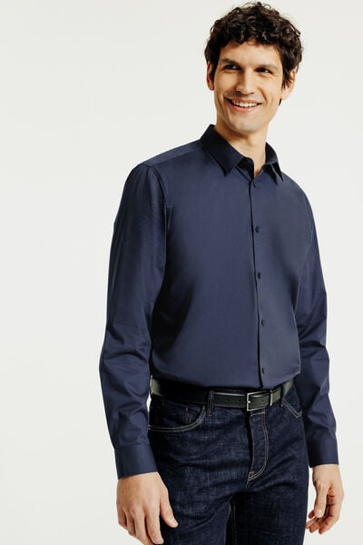 Chemise regular unie