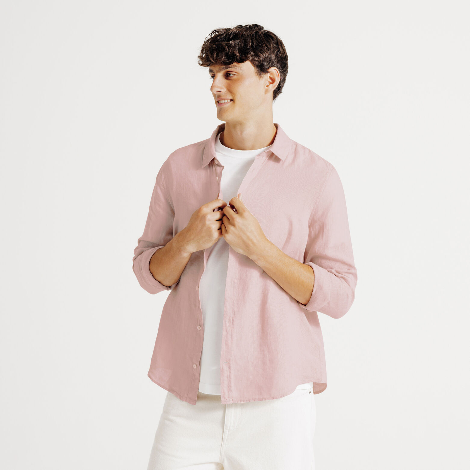 Chemise en lin regular