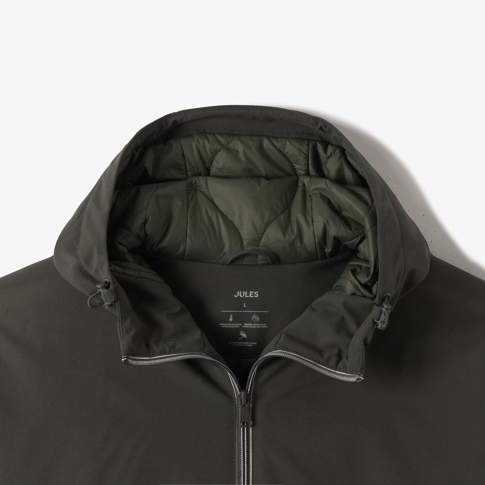 Blouson &agrave; capuche