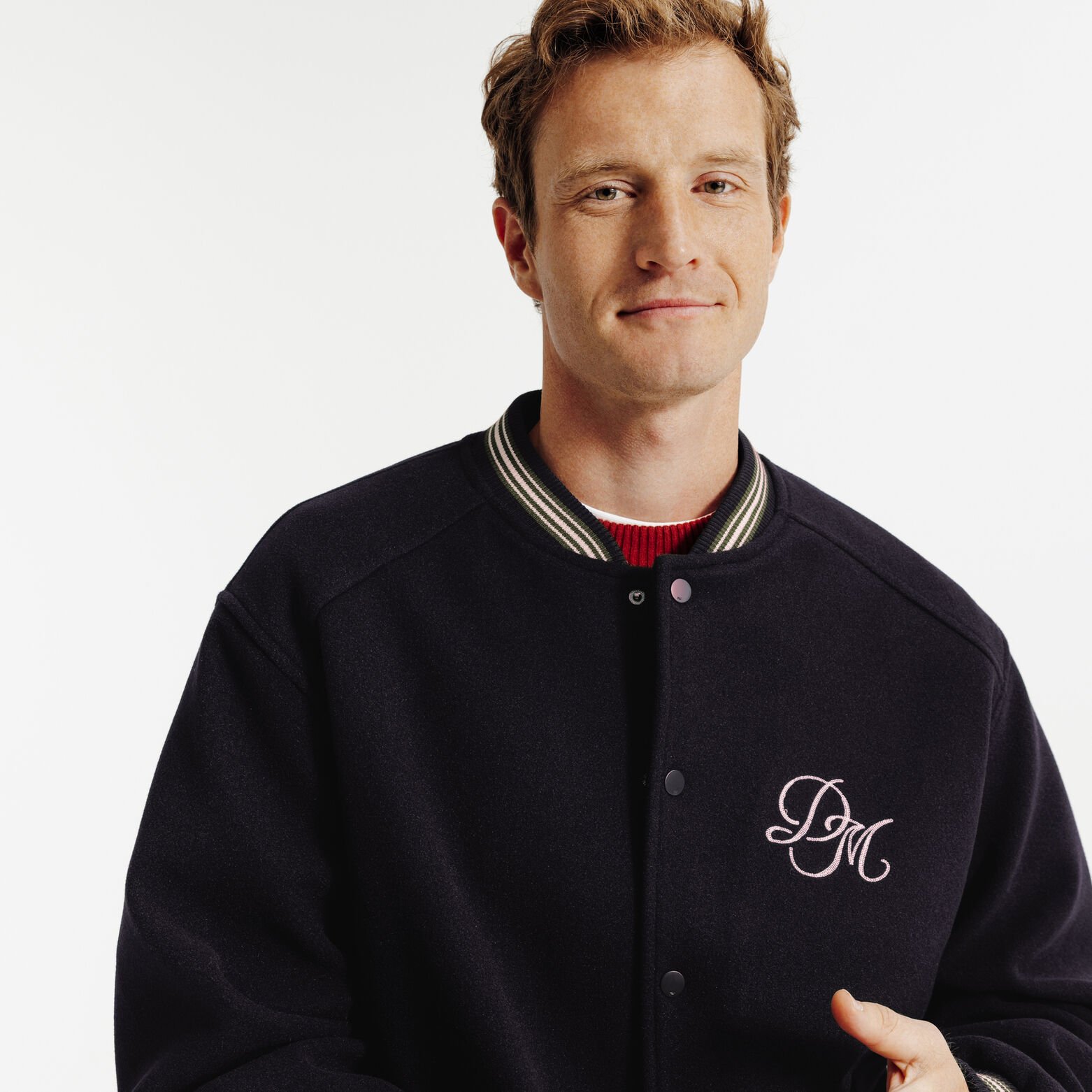 Blouson bomber brod&eacute;