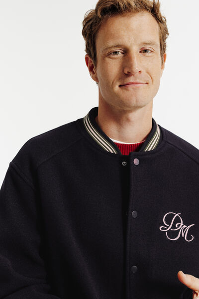 Blouson bomber brod&eacute;