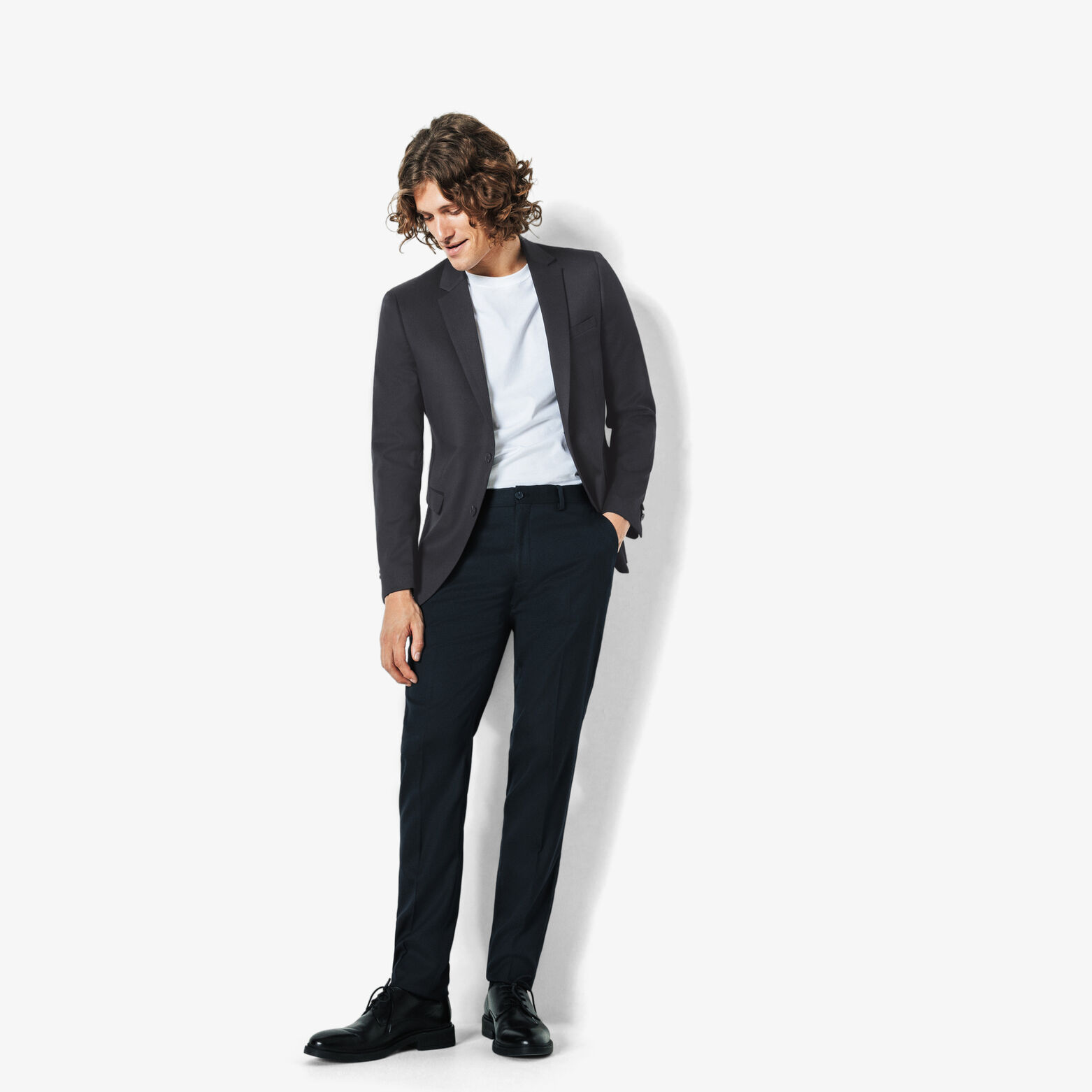 Slim fit kostuumvest