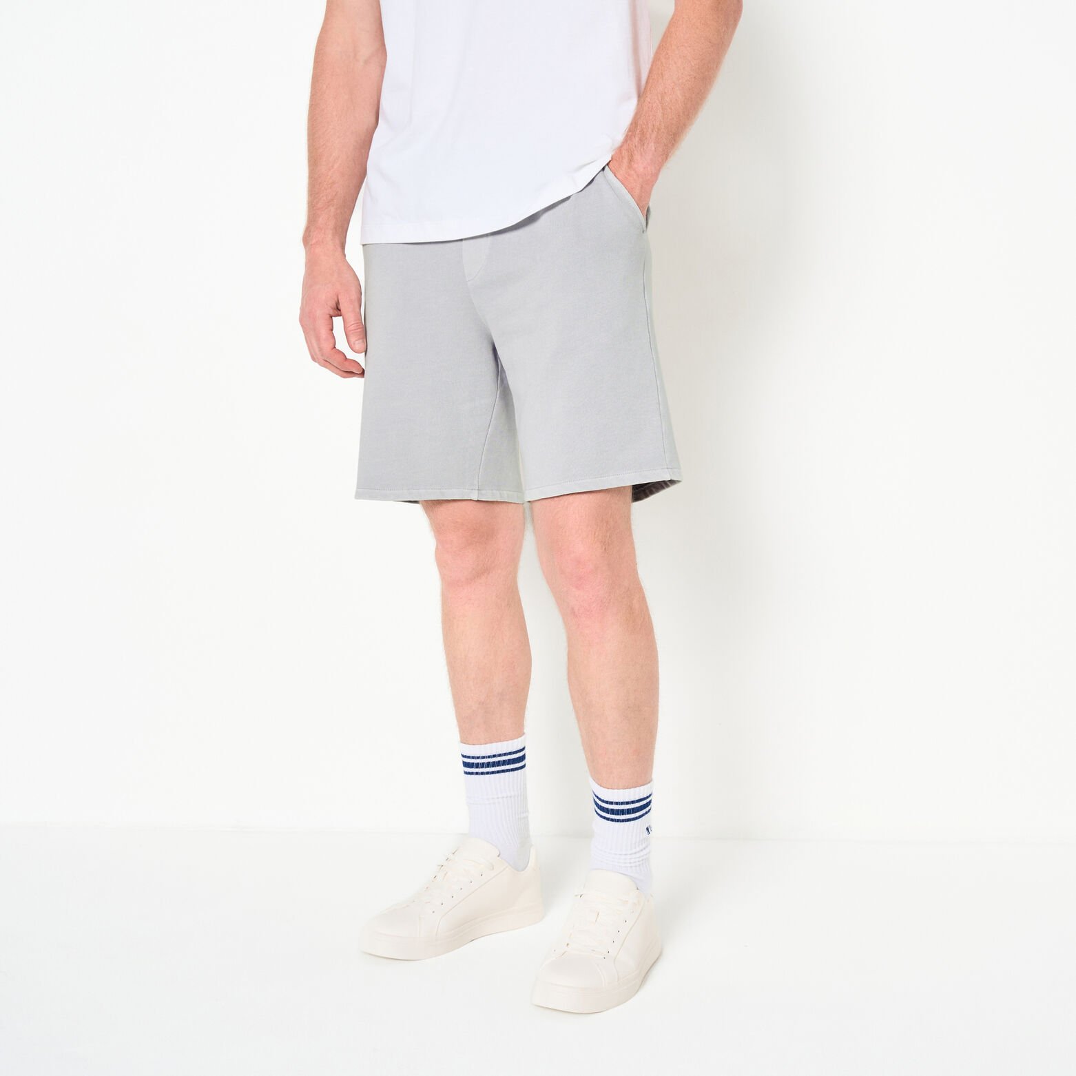 Short en molleton uni