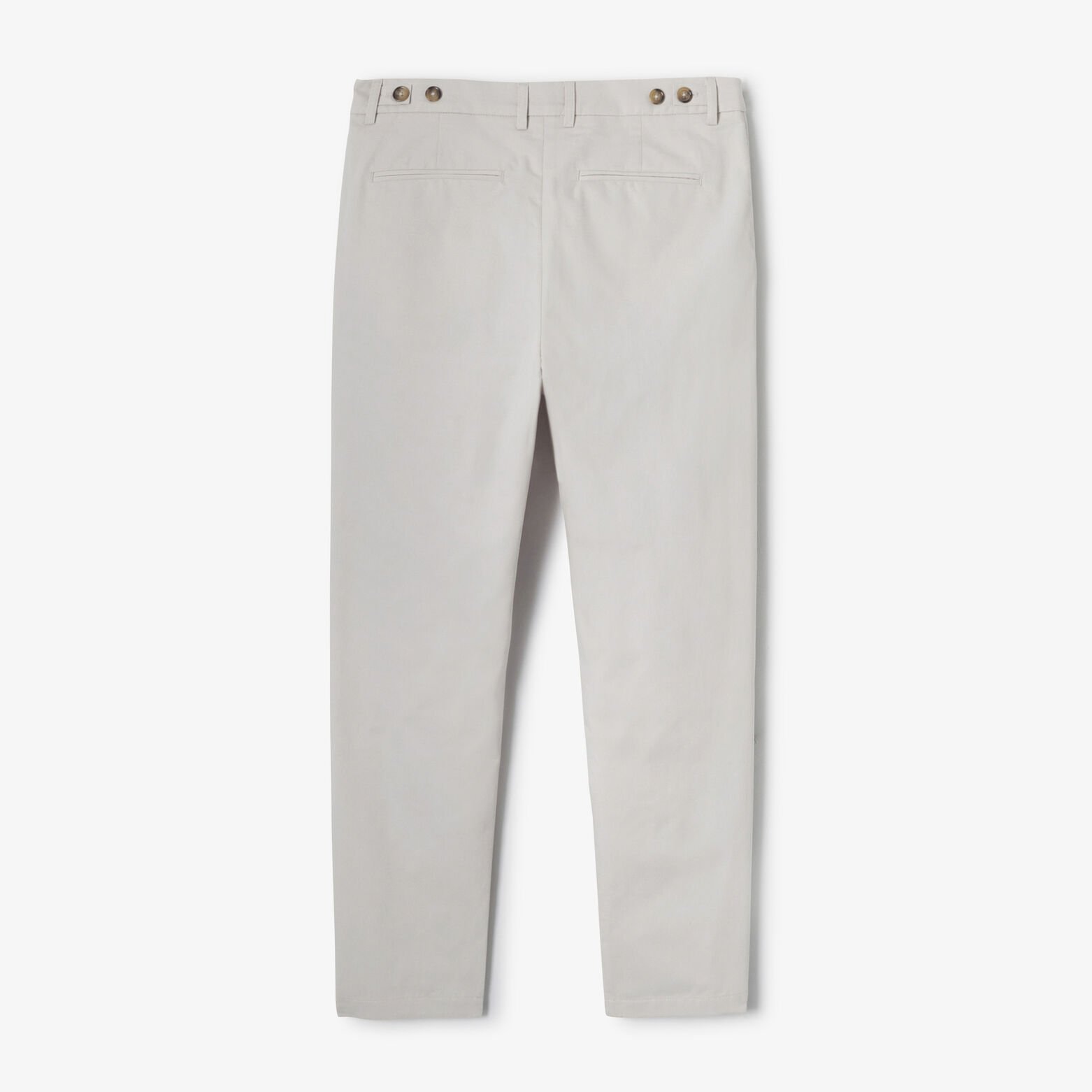 Verkorte tapered fit chinobroek